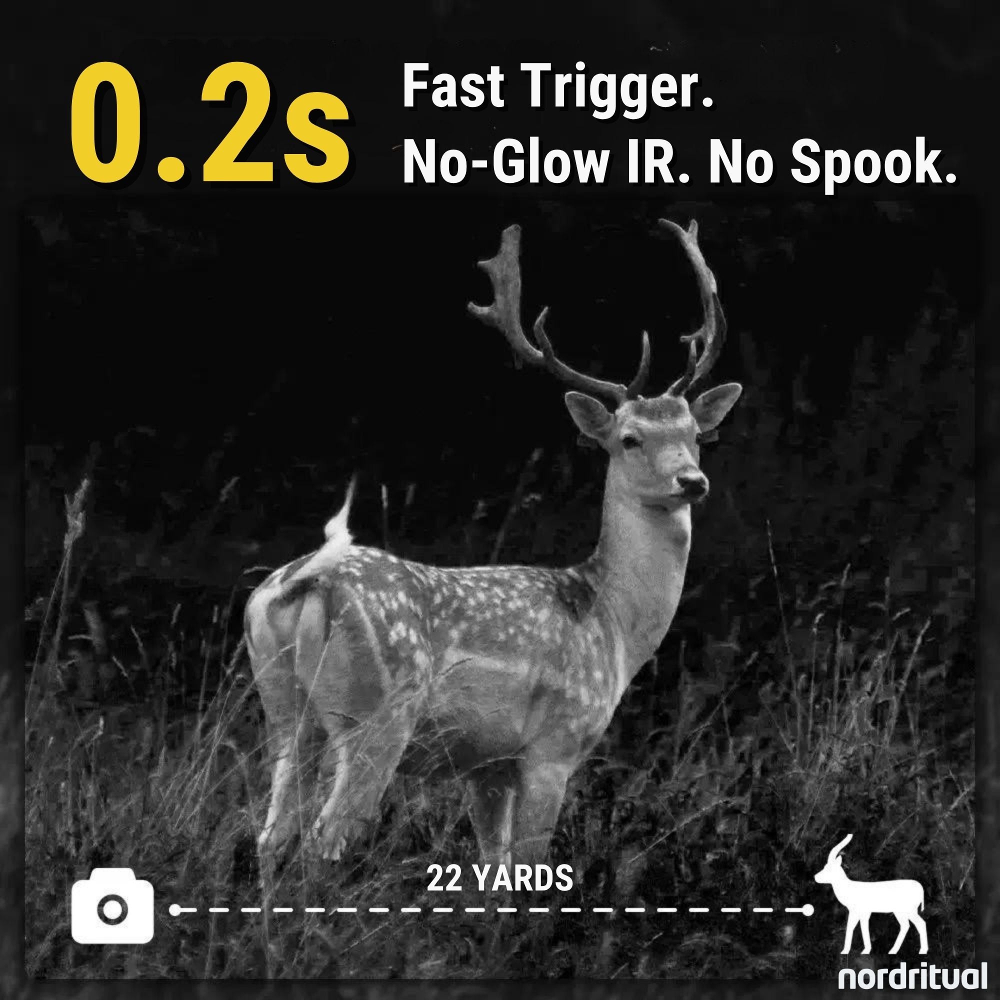 NORDRITUAL 4K Solar Trail Camera
