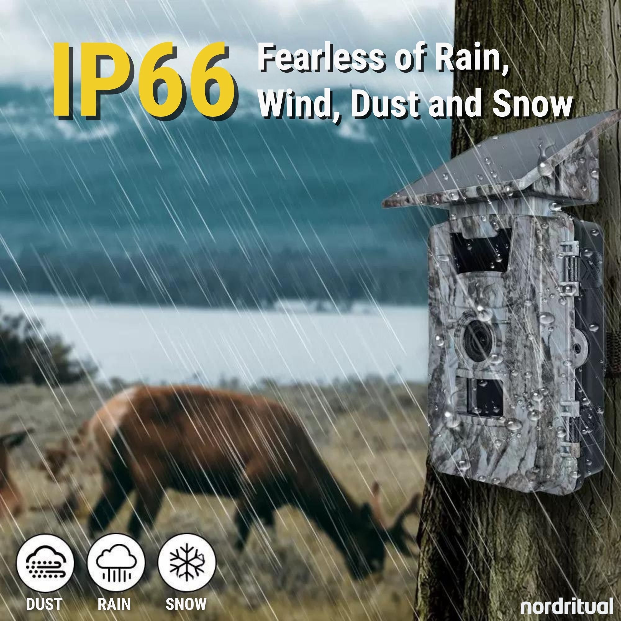 Nordritual 4K Solar Trail Camera