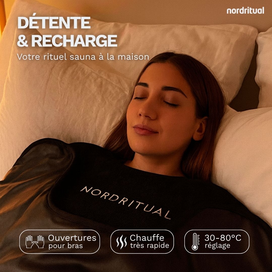 NORDRITUAL Couverture Sauna Infrarouge