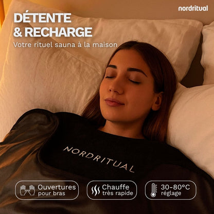 NORDRITUAL Couverture Sauna Infrarouge